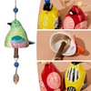 Ceramic Wind Chimes Chinese Innovative Lucky Hanging Bell Wind Chime