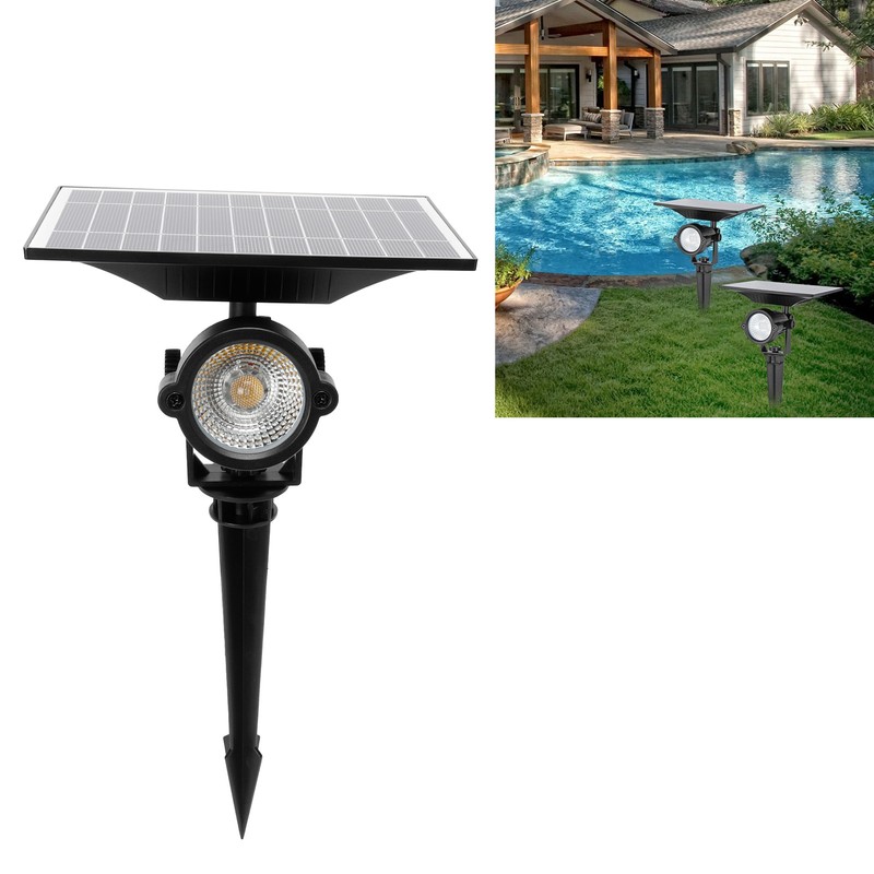 10W Lawn Lamp IP65 Solar Power Outdoor Light Garden Courtyard