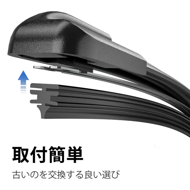 LEDmomo Wiper Replacement Rubber, 10 pcs, Wiper Rubber, Length 23.6