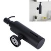 200ml Round Soap Dispenser WallMounted Shampoo Shower Gel Container Bathroom