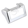 Unbranded Chrome Oil Cooler Cover For Harley Touring Trike Road