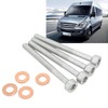 8pcs Fuel Injector Bolts Seal Washers Car Accessories Replacement for