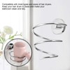 WallMounted Hair Dryer Holder Hairdressing Blower Bracket Bathroom Shelf Storage