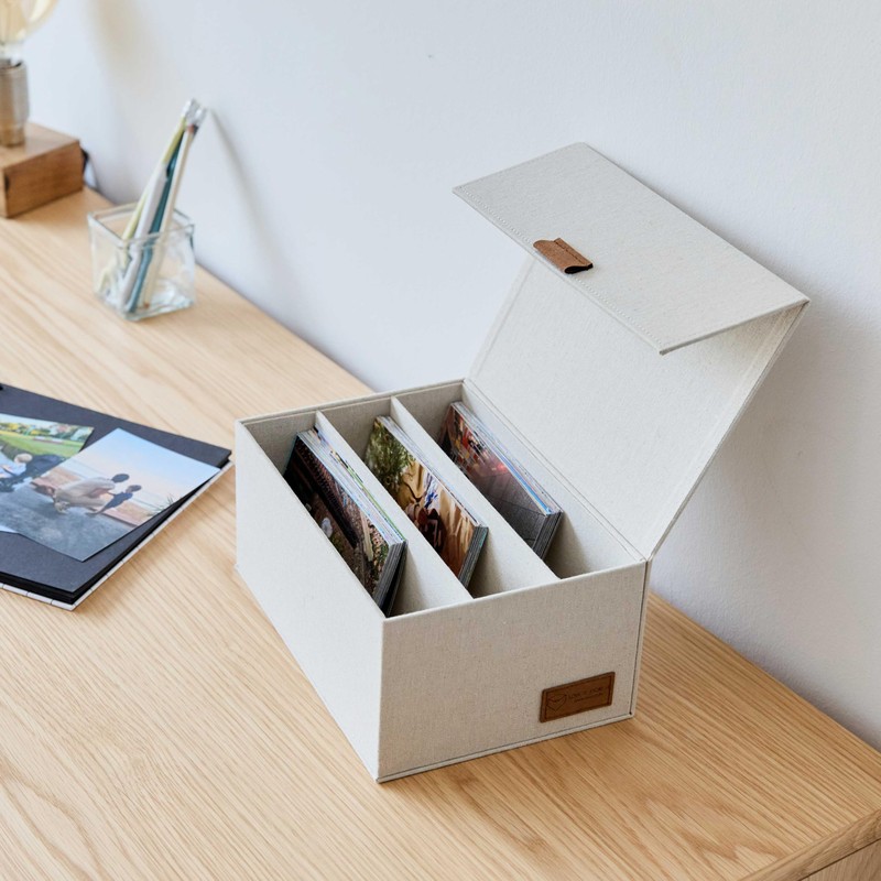LOVE IT STORE IT Premium Storage Box with Lid, Photo