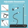KUVRS Helping Hands Soldering Station, 10X Magnifying Glasses with Light