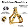 Cosyhome London Dog Harness Leash Set, Breathable,Adjustable,Dog Lead and Harness