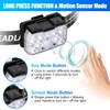 Lsnisni Headlamp Rechargeable, 2000 Lumen Ultra-Light Bright LED Head Lamp