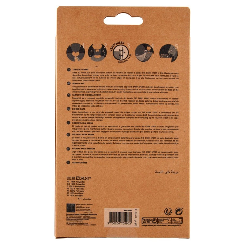 Franck Provost Beard Apron with Suction Cups