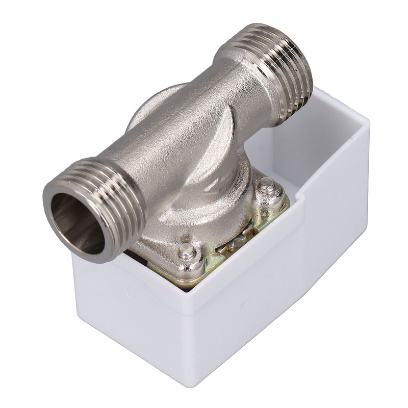 G1/2 Water Inlet Solenoid Valve Anti Backflow Removable Filter Screen