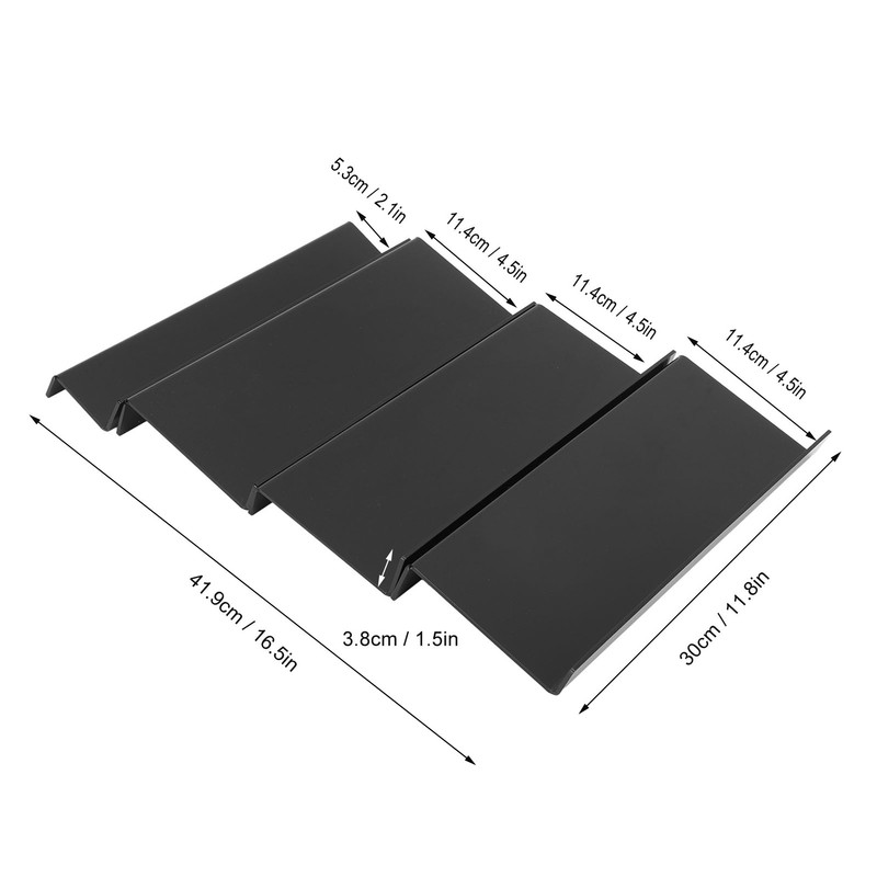 Spice Drawer Organizer 4 Tier Spice Drawer Insert Adjustable Large