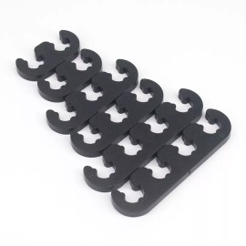 Unbranded 1 Set Black Spark Plug Wire Separators Dividers Looms for Chevy Ford 9728
