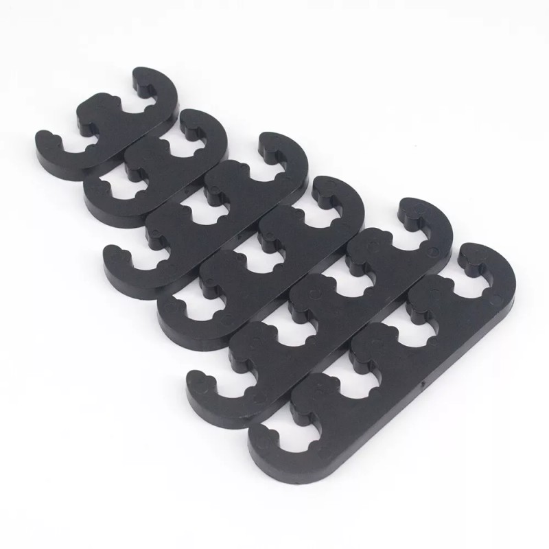 Unbranded 1 Set Black Spark Plug Wire Separators Dividers Looms