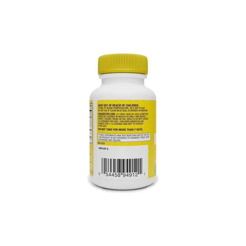 Basic Brands Zinc Limn 100 Uds Pack 2 Con Vitamina