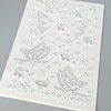 Sparkling Face Makeup Jewels Butterfly Sticker Design 4ea
