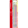 Graphite Pencil with Eraser - STABILO Swano Pastel - Pack