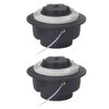 Axyuada 2 - Pack C6-2 Easy Load Trimmer Head, Replace