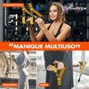 Exercise Handles, D Handle Cable Attachment, Grip Attachments for Cable