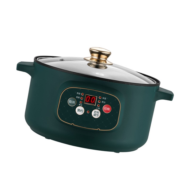 Electric Cooker 600W Stainless Steel PTFE Coating Smart Electric Hot