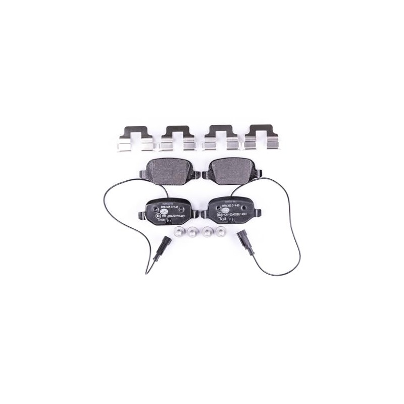 Hella PAGID 8dB 355 019 631 Brake Pad Set, disc