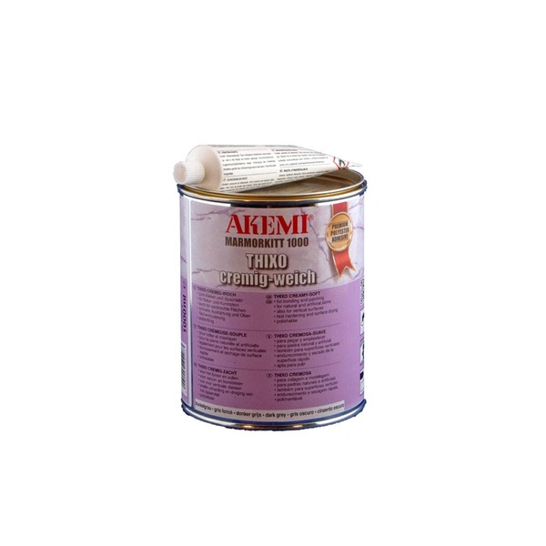 Akemi Marmorkitt 1000 (Buff) Thixo Cremig-Weich Knife Grade Polyester Adhesive (1 Quart)