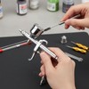 21 Pcs Airbrush Nozzle Cap & Needle Replacement Kit