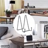 Kruodop 3 Pack 6 Inch Plate Stands for Display, Plate