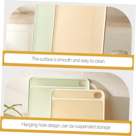 Ciieeo Kitchen Chopping Board Slip Double Sided Cutting Board for Fruits Vegetables and Meat Convenient Hanging Design for for Home and Restaurant Use