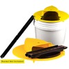 Automatic Bucket Lid Mouse Trap 2-Pack, Auto-Reset Rat Traps for