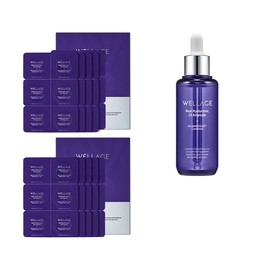 Wellage Real Hyaluronic 2X capsules 30 pieces + ampoule 70ml 2 boxes of home lifting capsules + 1 ampoule / 리얼 히알루로닉 2X 캡슐 30개입 + 앰플 70ml 홈리프팅 캡슐 2박스+앰플 1개
