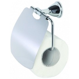 FERIDRAS Classic Roll Holder, Chrome, 8.5 x 20 x 20.5 cm