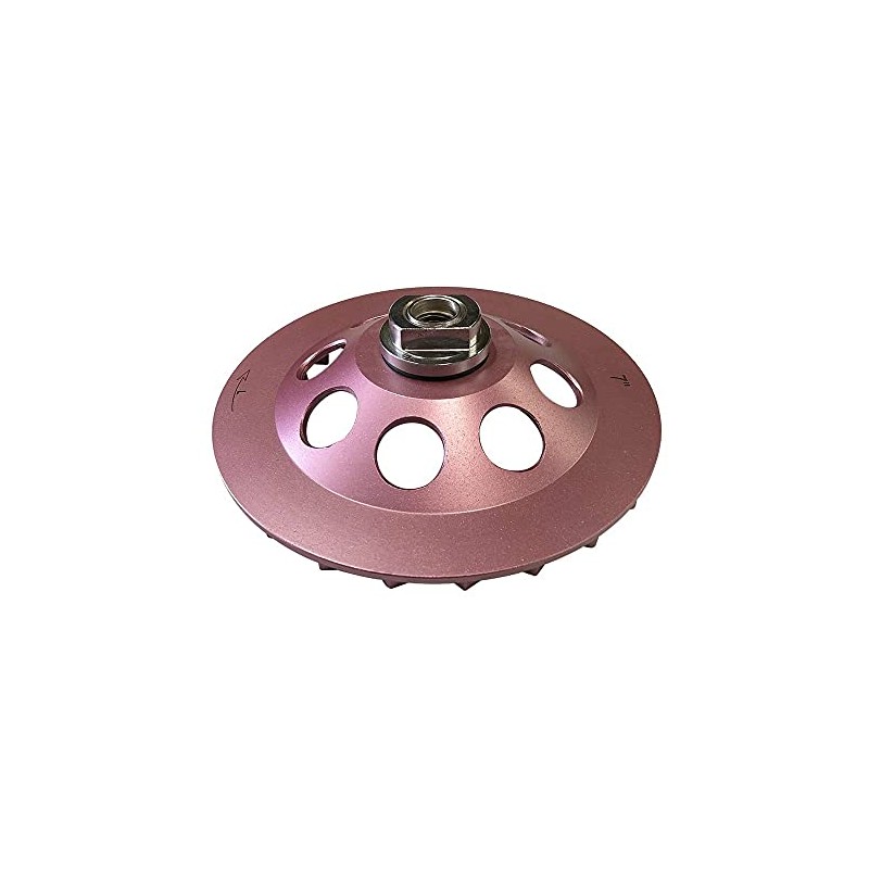7" Anti-Vibration Grinding Diamond Cup Wheels for Concrete and Masonry,
