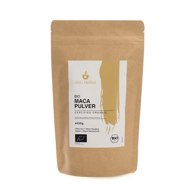 Organic Maca Powder from Peru (250 g), Organic Maca Ground