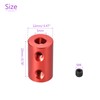 DMiotech 5-5mm Bore L20XD12 Rigid Coupling Shaft Joint Connector with