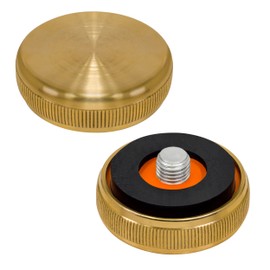 Titan 63638 Interchangeable Brass Striking Faces for Titan DBX 28oz Dead Blow Hammer