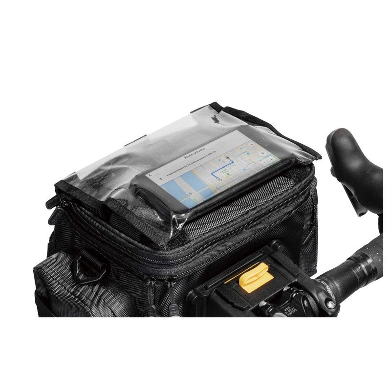 Topeak Tourguide Bicycle Handlebar Bag, 5 Litre Capacity, Black