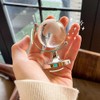 Crystal Globe, Crystal Ball Glass Sphere Display Globe, Glass Globe