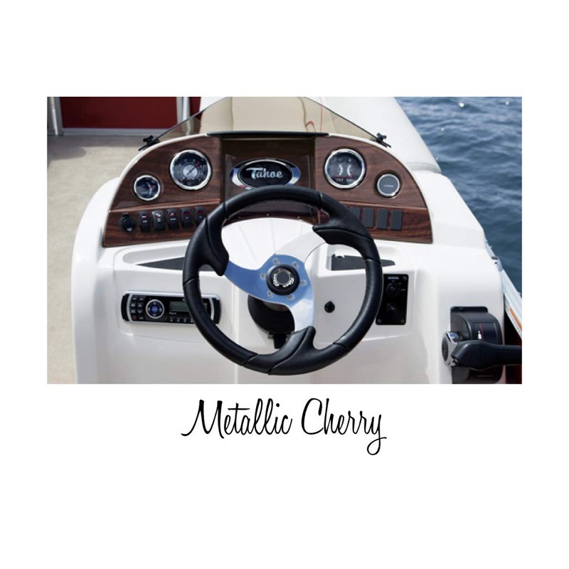 Woodgrain Metallic Cherry ABS Sheet for Boat Instrument Panels –