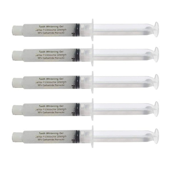 Teeth Whitening Gel Syringe Dispensers 35% Carbamide Peroxide, Tooth Bleaching
