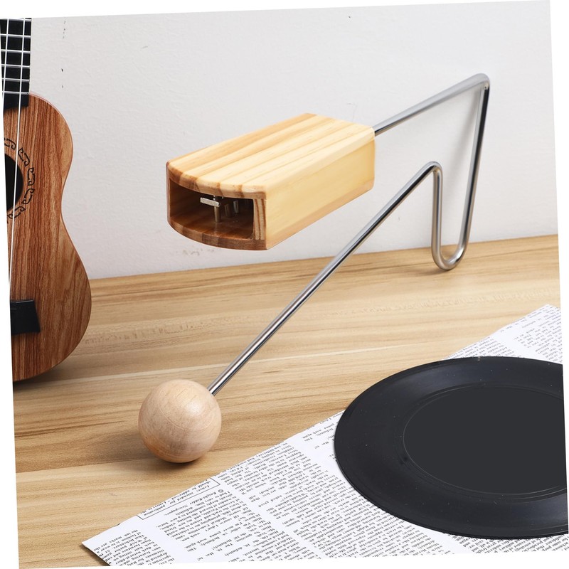 VINTORKY Vibraslap Musical Instrument Percussion Vibraslap for Music Enlightenment Portable