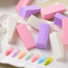 8 Gradient Triangular Sponges / 그라데이션 삼각 스펀지 8개
