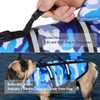 Large Dog Life Jacket Shark, Dog Swimming Safety Vest with