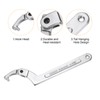 sourcing map 2-4 3/4"(51-121mm) C Spanner Wrench Adjustable Round Pin