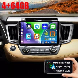 Android 13 For Toyota RAV4 2013-2018 Apple Carplay Car Stereo Radio GPS 4+64GB