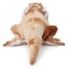 Zappi Co 100% Recycled Plush Bearded Dragon Toy (50 cm