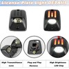 Full LED License Plate Light Tag Lamp Assembly Compatible with