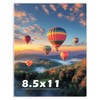 8.5 x 11 Acrylic Picture Frame, Horizontal/Vertical Clear Photo Frame
