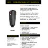 Tower Manufacturing 30434009 Auto-Reset 15 AMP Right Angle GFCI Plug,