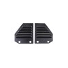 MODY 2x Matt Black Fender Vent Trim Side Cover For