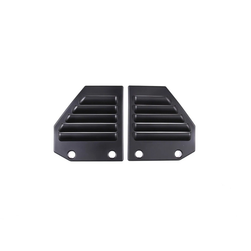 MODY 2x Matt Black Fender Vent Trim Side Cover For