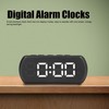 Digital Alarm Clocks, Simple Small Electronic Desk Clock -1050℃ ABS